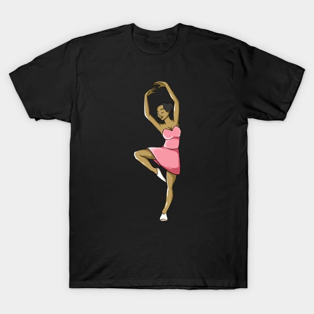 Ballerina T-Shirt by fromherotozero